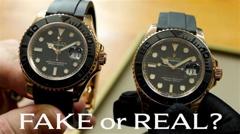 rolex yacht master 2 replica vs real|real rolex vs fake.